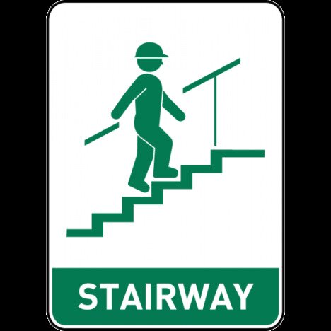 Stairway Sign